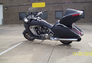 Liner on a Motorcycle